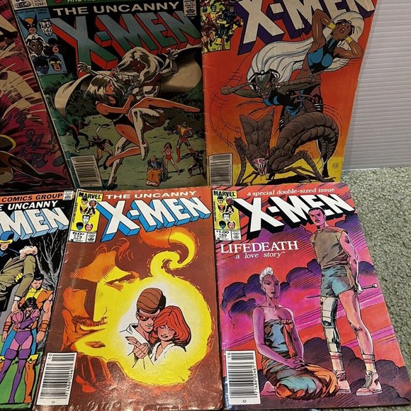 11 Marvel Uncanny X-MEN Comic Lot #118, 127, 152, 165 To 167, 174, 186, 190, 197 - Picture 2 of 4